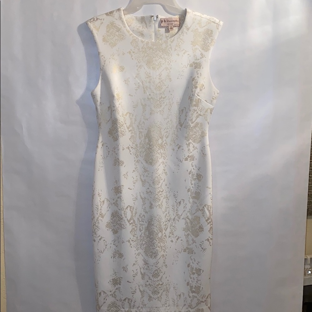 White and Gold dress❤️